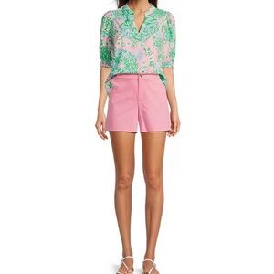 Lilly Pulitzer Pink High Waist Shorts